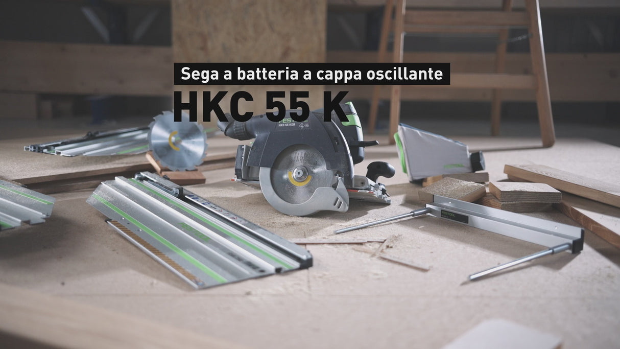 ferăstrău circular Festool HKC 55 KEB-Basic-FSK 420 18V