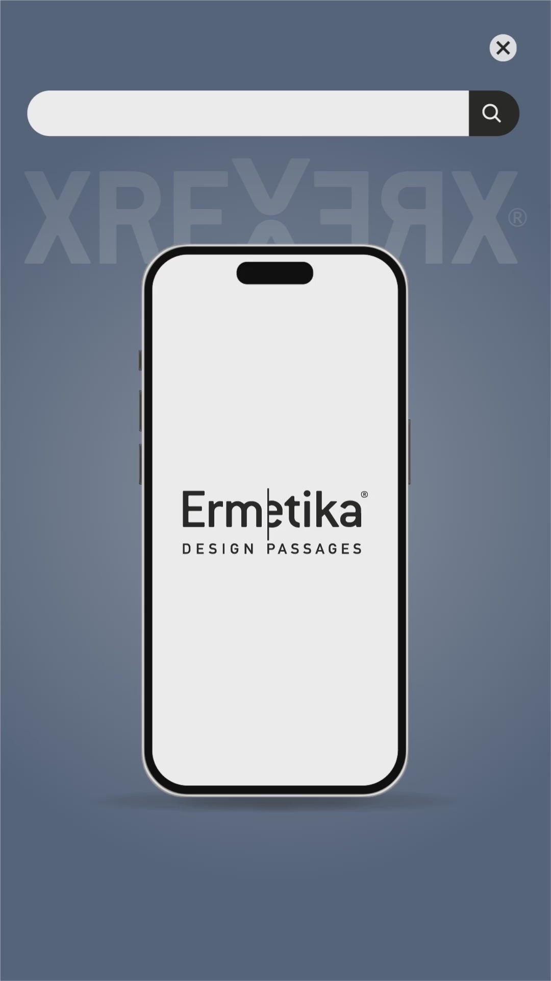 Ușă cu perete Ermetika xREVERx 3.0