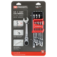 Set Chiavi a Cricchetto Flex Head Facom 467BF 10 Pezzi