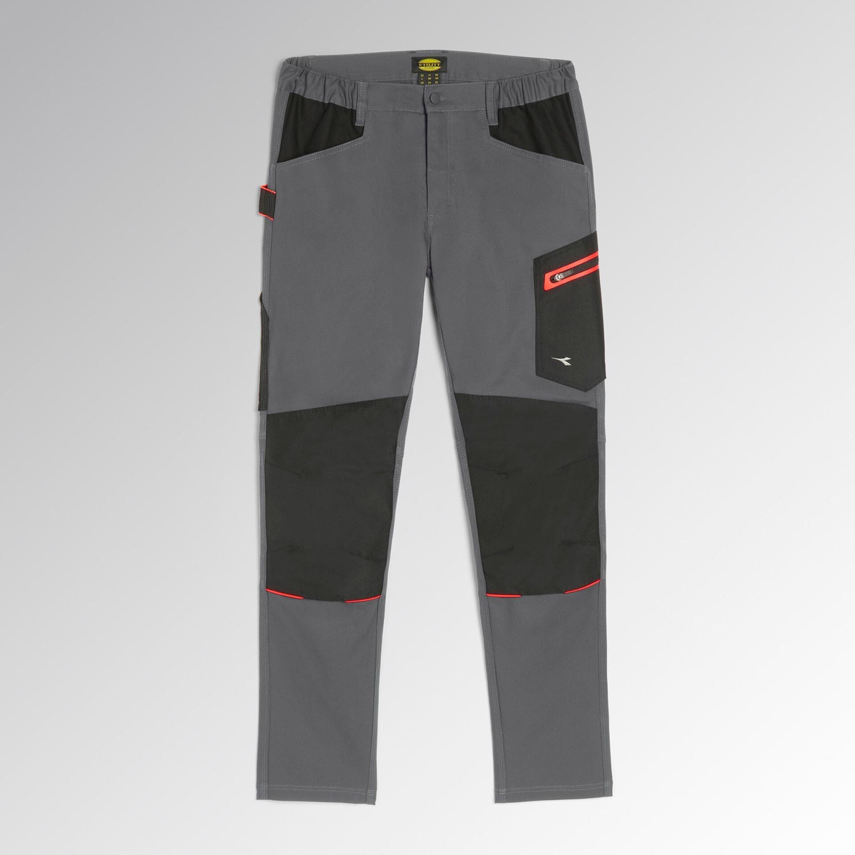 702.183064-75070- - Pantaloni de lucru Diadora Pantaloni Utility Stretch Performance 2.0 Gri Oțel
