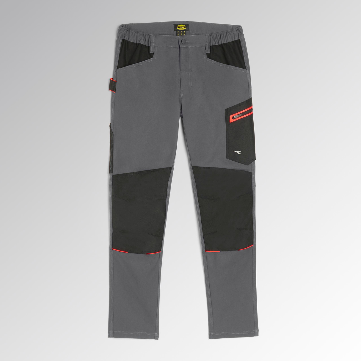 702.183064-75070- - Pantaloni de lucru Diadora Pantaloni Utility Stretch Performance 2.0 Gri Oțel - Imaginea 7