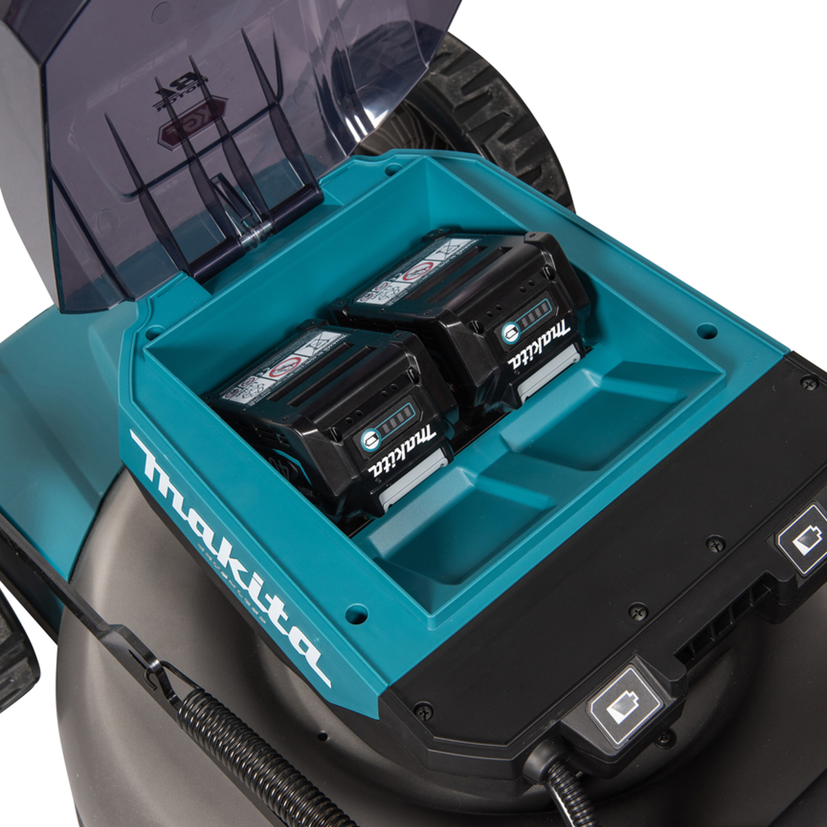 LM001GT201 - Mașină de tuns iarba cu baterie Makita LM001GT201 XGT 40V 480mm Autopropulsat - Imaginea 16