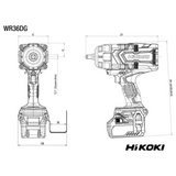 WR36DGW2Z - Cheie de impact HiKOKI WR36DGW2Z 36V - Imaginea 8
