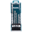 E-11536 - Set de 5 burghie pentru zidărie TCT Makita E-11536 Coadă cilindrică - Imaginea 2