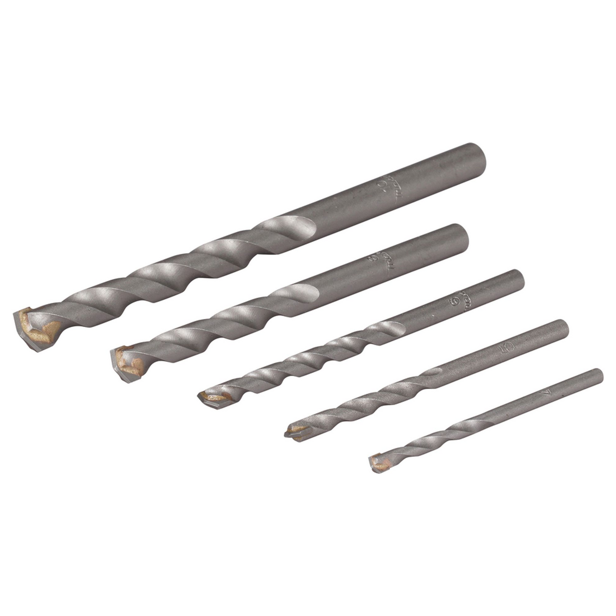 E-11536 - Set de 5 burghie pentru zidărie TCT Makita E-11536 Coadă cilindrică - Imaginea 5