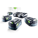 Set Energia Festool SYS 18V 4x/TCL 6 DUO 5Ah