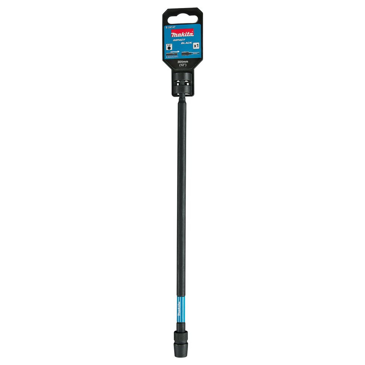 E-24147 - Prelungitor suport biți Makita E-24147 Cheie de impact neagră 1/4" 304mm - Imaginea 5