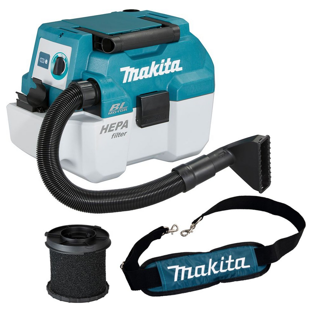 DVC750LZX3 - Aspiratore Makita DVC750LZX3 LXT 18V 7,5L Brushless - Immagine 18