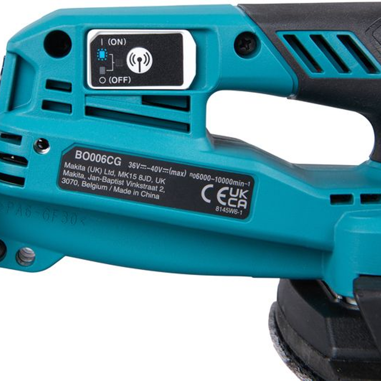 BO006CGZ - Levigatrice Orbitale Delta Makita BO006CGZ 40V - Immagine 14