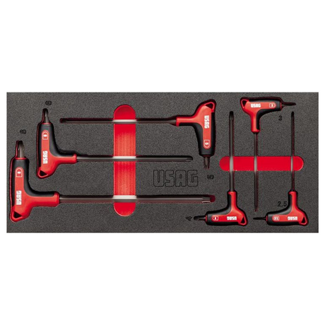 U05191064 - Modul burete bicolor USAG 519 M 280HX cu chei hexagonale