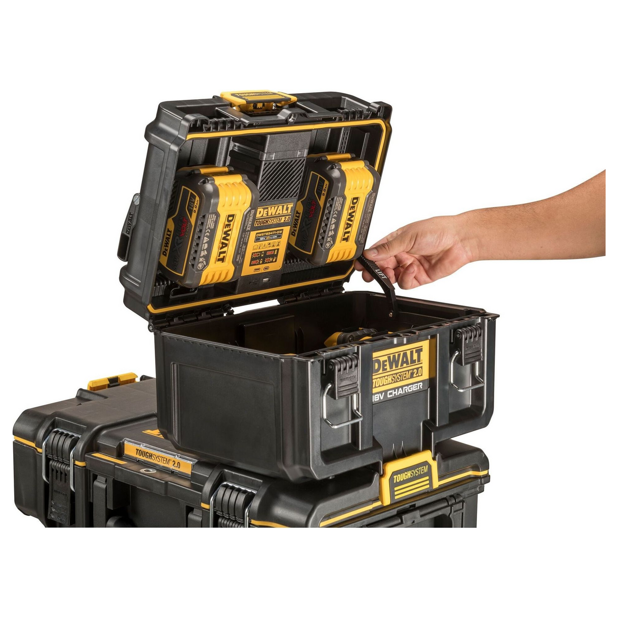 DWST83471-QW - Încărcător dual pentru baterii Dewalt DWST83471-QW ToughSystem 2.0 - Imaginea 18