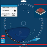 2608644355 - Lamă circulară Bosch Laminat de înaltă presiune Expert 216 mm - Imaginea 3