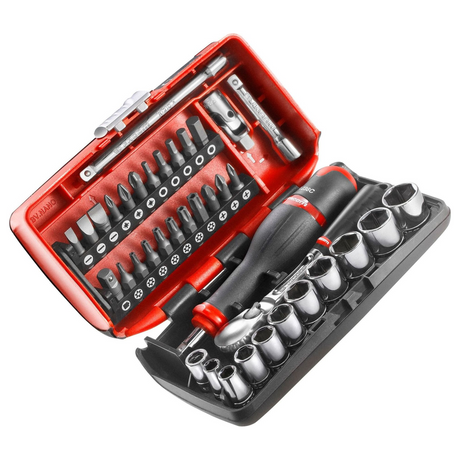 RL.NANO1PB - Set chei tubulare Facom RL.NANO1PB 1/4" 38 piese