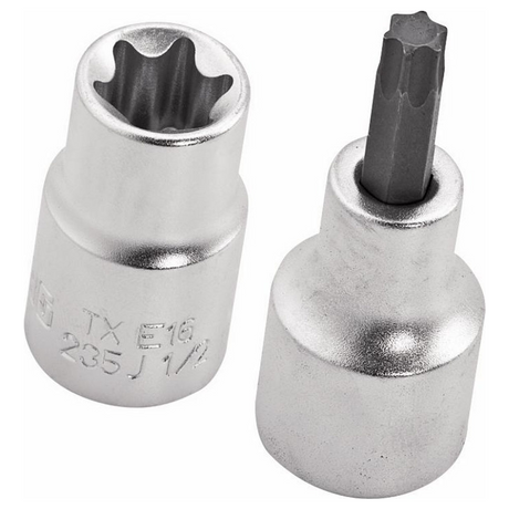 U06010029 - Set chei tubulare TORX USAG 601 1/4-1/2 JTXS16 16 bucăți - Imaginea 3