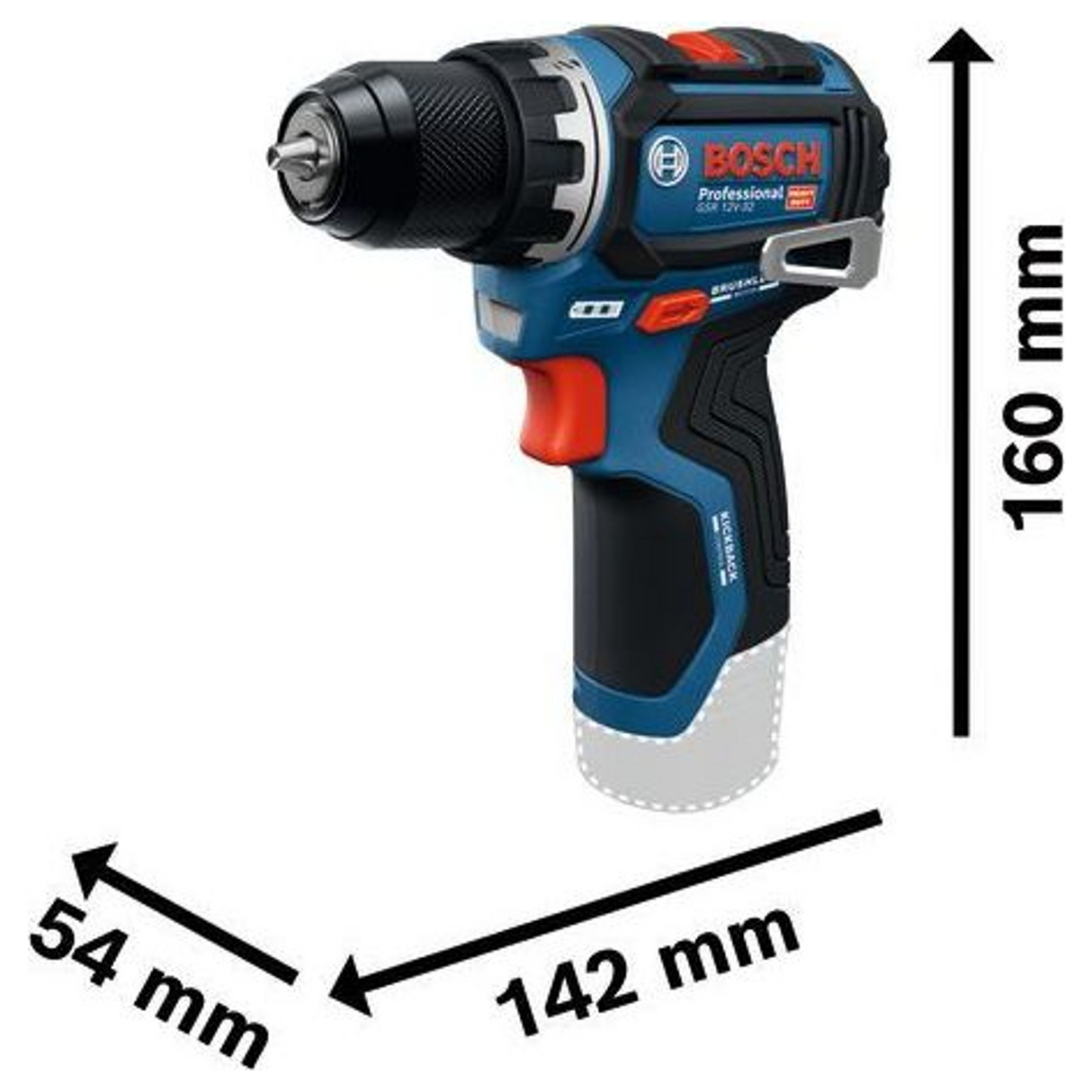 06019N7001 - Mașină de găurit Bosch GSR 12V-32 PRO 12V - Imaginea 24