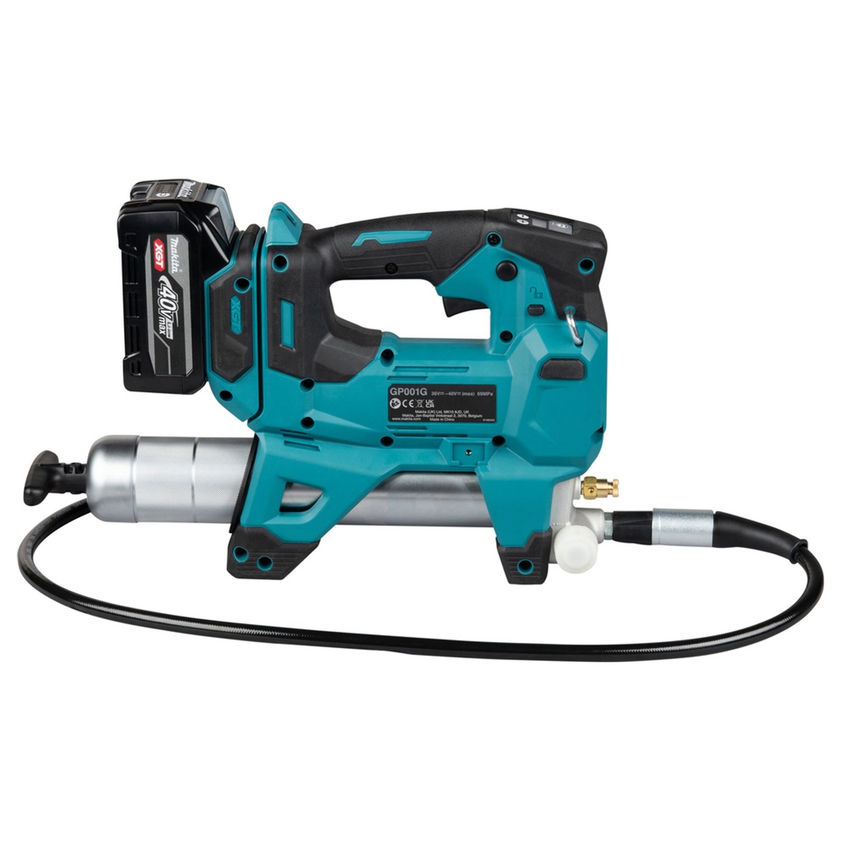GP001GD201 - Pistol de unsoare Makita GP001GD201 XGT 40V 2x2.5Ah - Imaginea 6