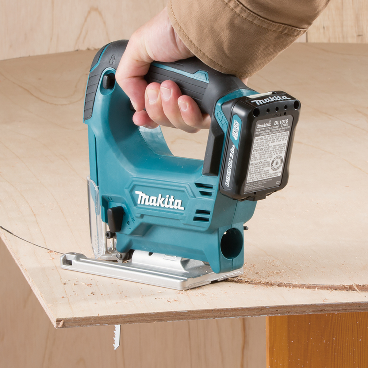 JV101DSMJ - Ferăstrău sabie Makita JV101DSMJ CXT 12V 4Ah - Imaginea 10