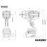 WR36DBW2Z - Cheie de impact HiKOKI WR36DBW2Z 36V - Imaginea 3