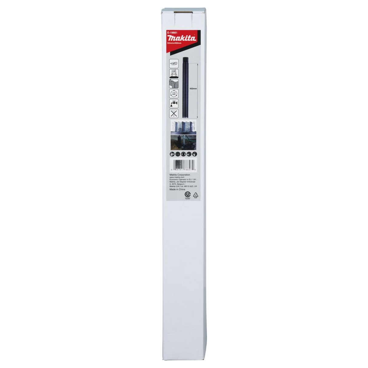 E-19881 - Coroana de diamant Makita E-19881 52x450mm Umed 1-1/4"UNC - Imaginea 6