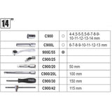 Valigetta per manutenzione generale Beta BW 2046E/C116
