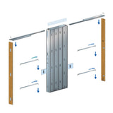 Controtelaio Scrigno Gold Pratico Intonaco 170mm h2100